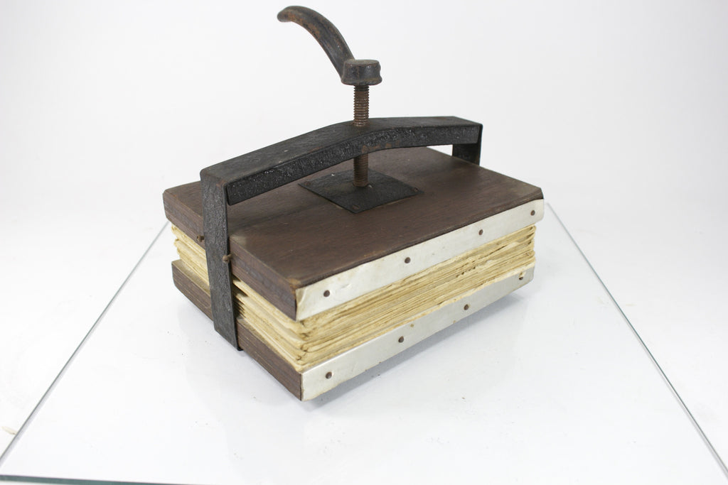 Vintage Book Binding Type Holder Tool Wood & Iron – Odd MoFo